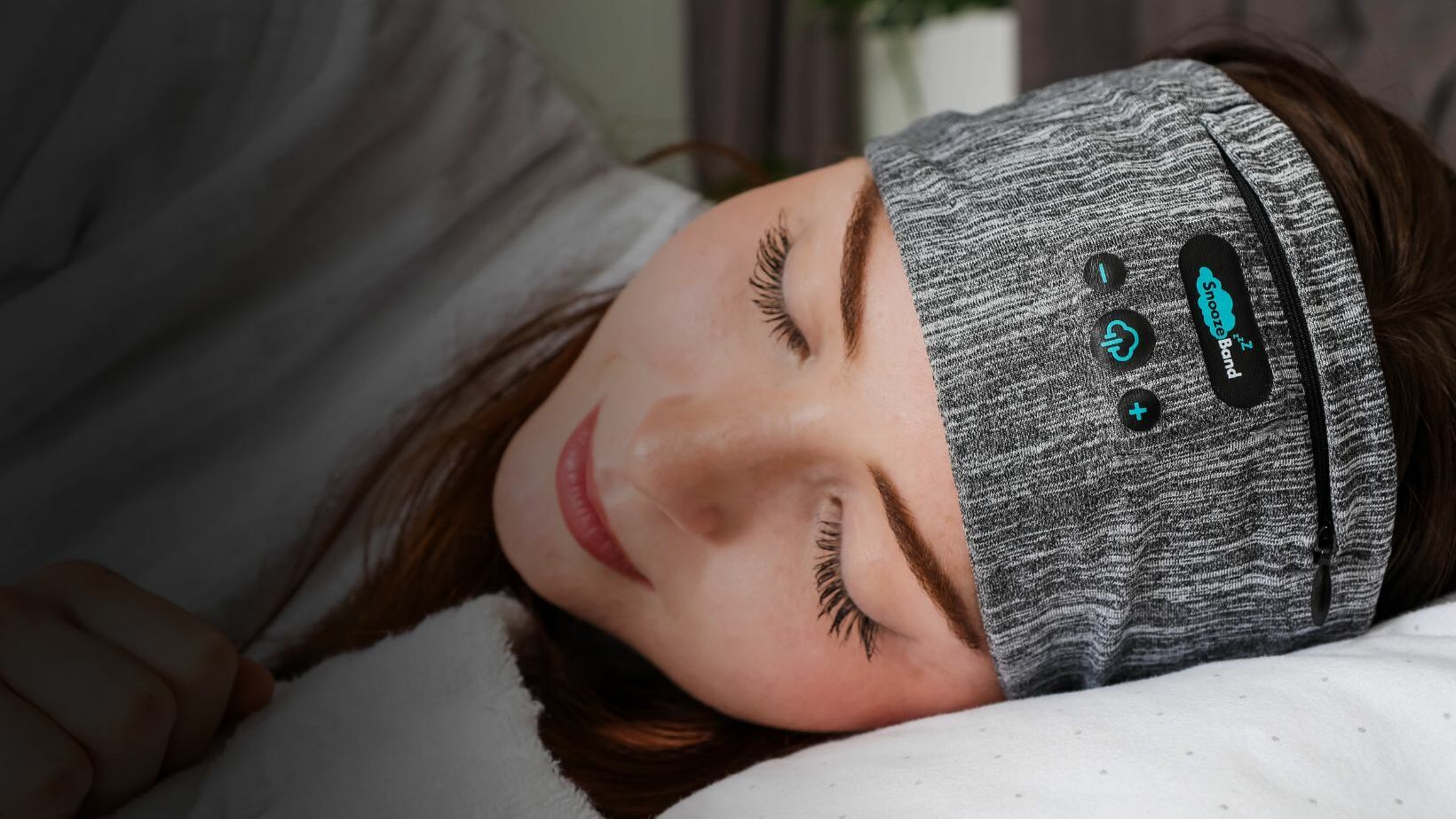 Snoozeband sleep headphones for side sleepers